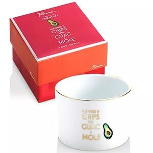 Rosanna chips and guacamole tacos salsa bowls